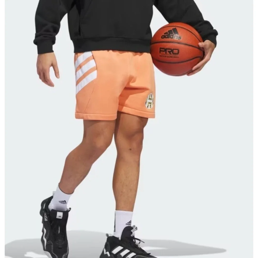 Adidas James Harden Sweat Shorts Basketball Mens L‎ 5